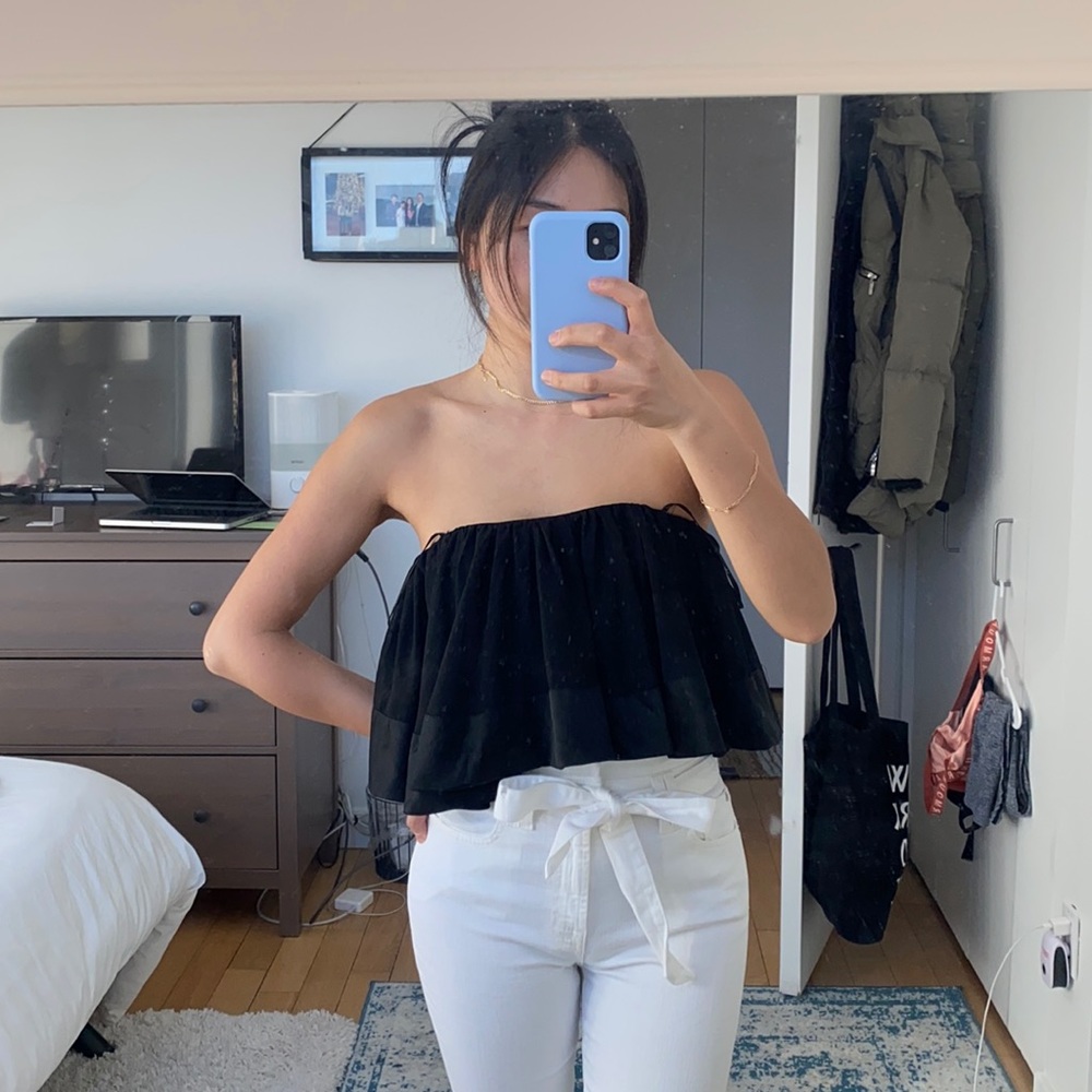 LULUS strapless top